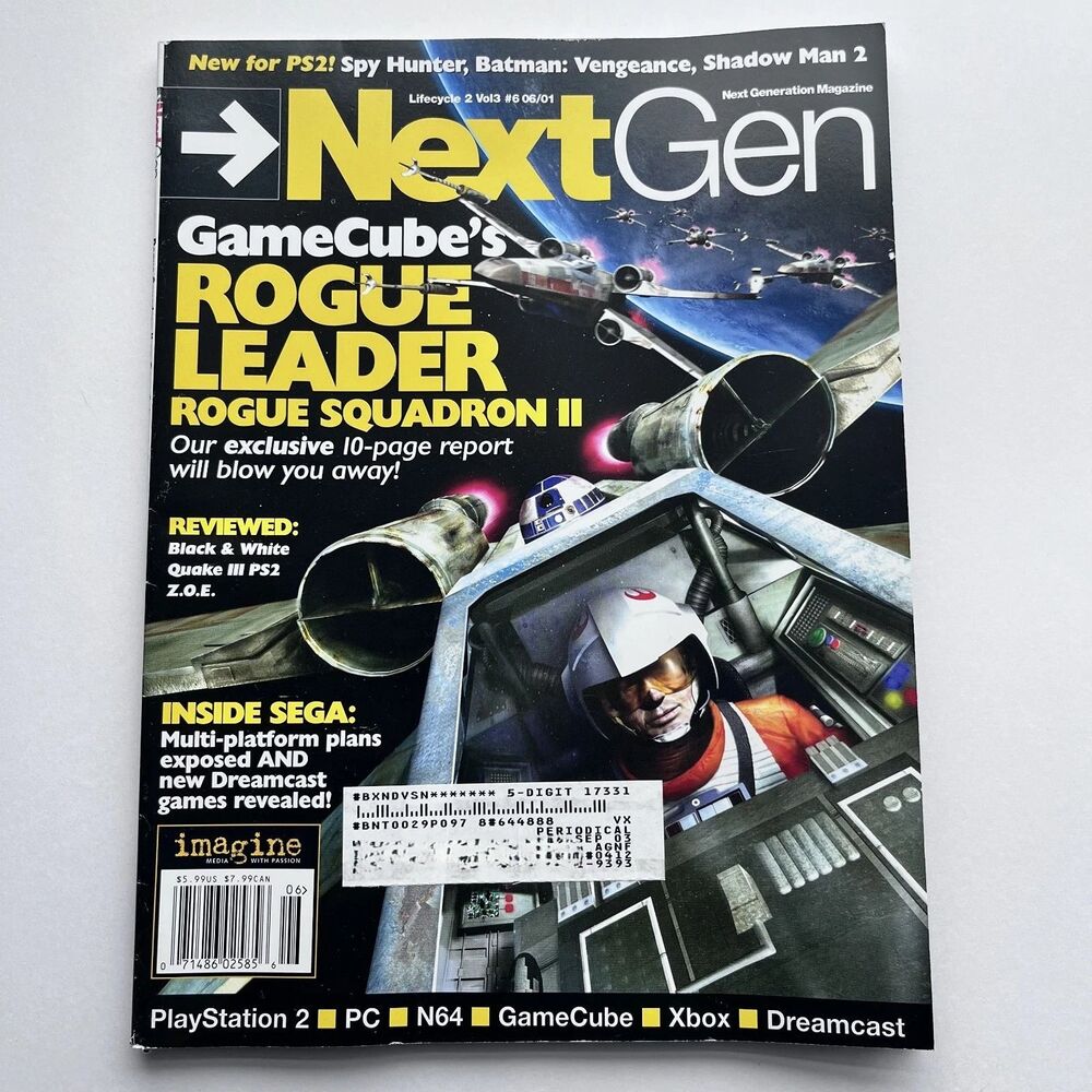 Next Gen Magazine Vol3 Issue 6 June 2001 - GameCube Star Wars Rogue Squadron II